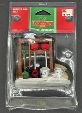Vintage Lemax Coventry Cove 2006 Shovels and Salt Village Accessory