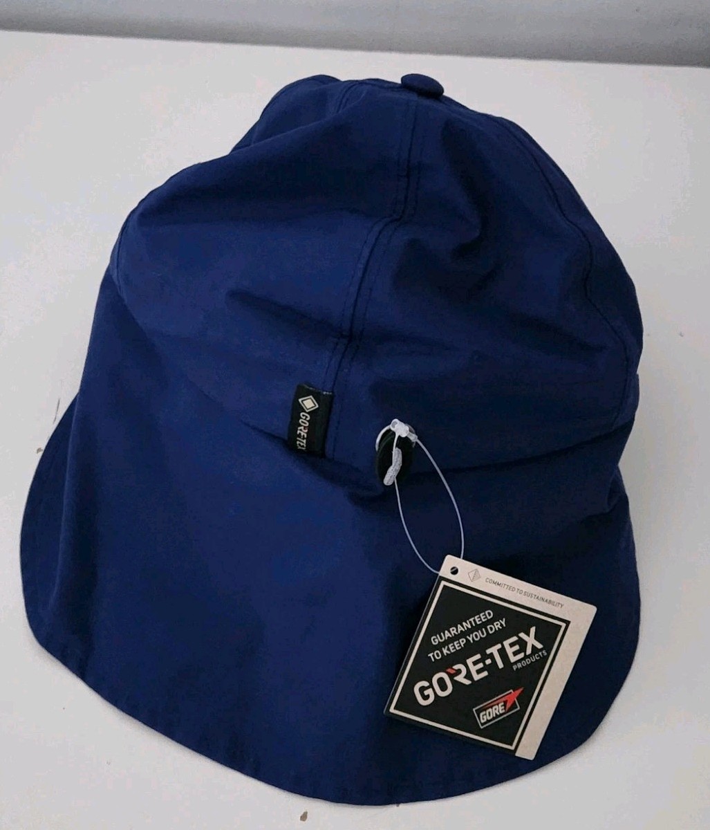 SS23 Supreme GORE-TEX Sunshield Cap Navy hat box logo