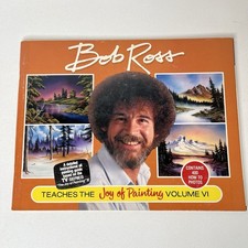 1986 Bob Ross Teaches The Joy of Painting Volume VI 6 Instruction Book 1st Print