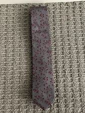 NWT Ryan Seacrest Distinction Men's 100% Silk Brookhurst Vine Tie MSRP $59.50