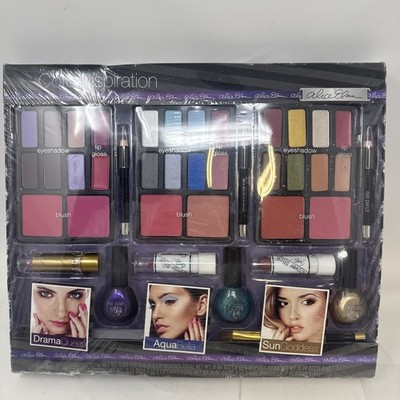 Alice & Elin Makeup Kit 3 Palette Set Drama Aqua Sun New Sealed Markwins Gift