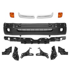 For Toyota Tacoma 2wd 4wd 1998-2000 Front Bumper Kit Cover Brackets Light