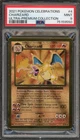 Pokemon Charizard Celebrations Ultra-Premium Coll. Gold Metal Promo #4 PSA 9