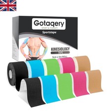 Waterproof Muscle Support Tape - Versatile for Sports & Therapy | 5m Long Roll 5.21 per metre
