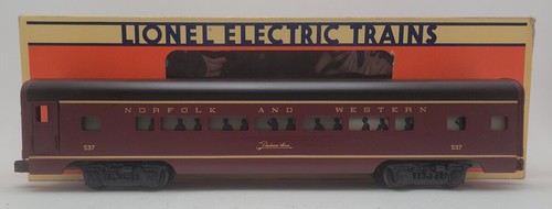 Coche de pasajeros Lionel 6-19143 calibre O N&W The Powhatan Arrow aluminio #537 EX/caja | Condition: Used