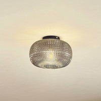 Lindby Deckenlampe 'Hildur' In Alu Aus Glas (1 Flammig, E27) - Deckenleuchte, La
