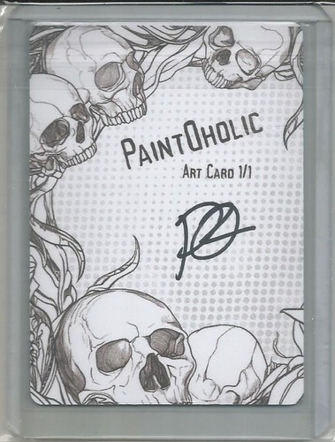 2024 HARRY POTTER ( VOLDEMORT ) 1/1 MASTERPIECE ART SKETCH CARD ARTIST SIGNED - Picture 2 of 2