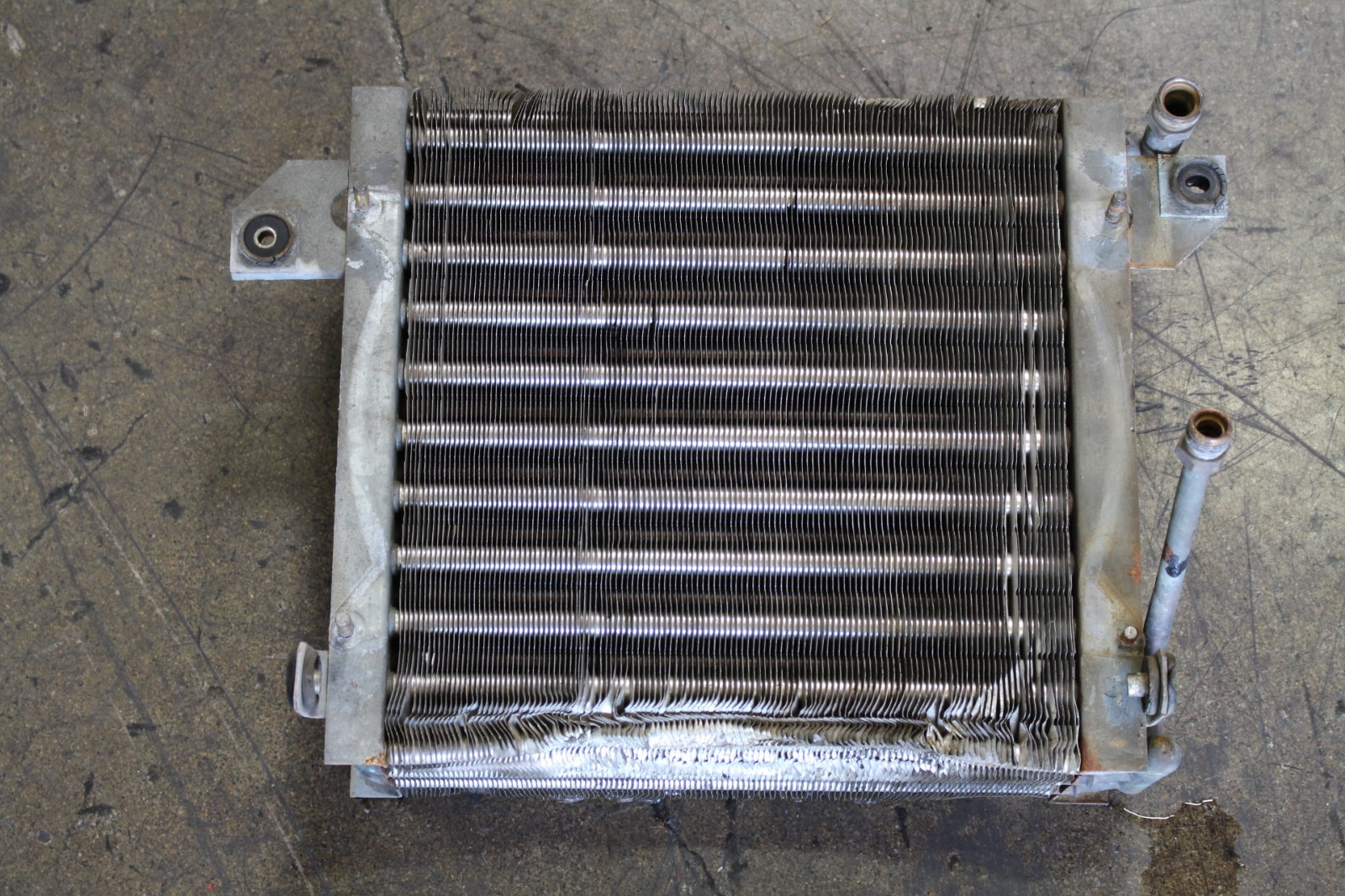 Ferrari Mondial, AC Condenser, Dented Bottom, Used, P/N 60649100