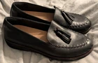 Fitflop Womens Petrina Black  Tassel Moc Loafer Shoes  US 10 / 42