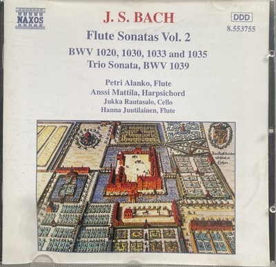 Flute Sonatas Vol. 2 von J. S. Bach* - Petri Alanko (2),  Anssi Mattila,  Jukka