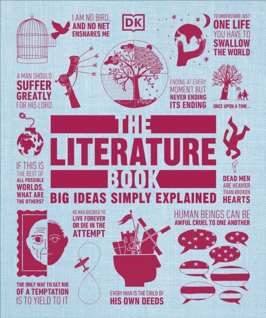 The Literature Book Big Ideas Simply Explained by Dk PAPERBACK 9781465491015