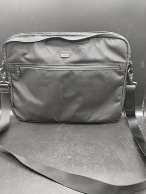 TUMI Black Ballistic Nylon Laptop/Messenger Shoulder Travel Bag