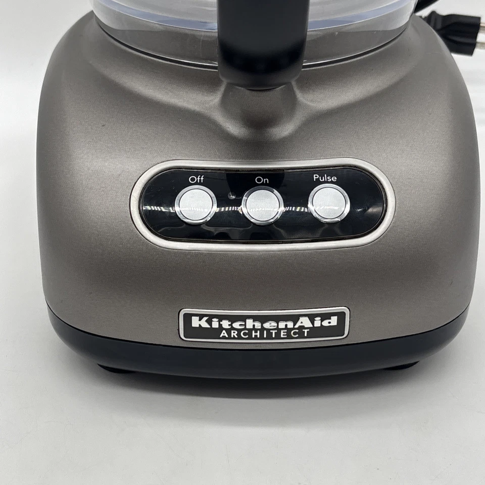 KitchenAid 12 Cup Food Processor with Juicer & Accessories KFPM773 Silver - Image 3 of 4