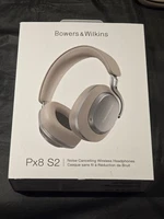 Bowers & Wilkins Px8 S2 Wireless Over-Ear Headphones, Warm Stone