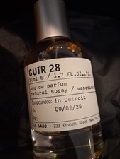 Cuir 28 Dubai Le Labo perfume - a fragrance for women and men 2013