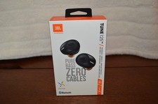 JBL TUNE 125TWS True Wireless Bluetooth In-Ear Headphones - Black - With Box