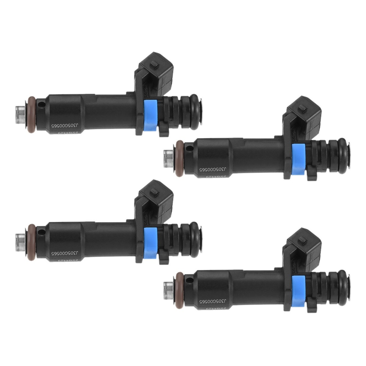 4Pcs Car Fuel Injector 25194429 25186566 for Chevrolet Spark 1.2L