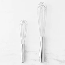 Premium Stainless Steel French Whisks – Set of 2 for Professional & Home Use