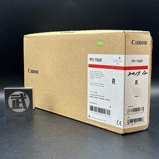 Canon PFI-706 R Red 700ml Genuine Ink Tank New Unopened Expired PFI-706R