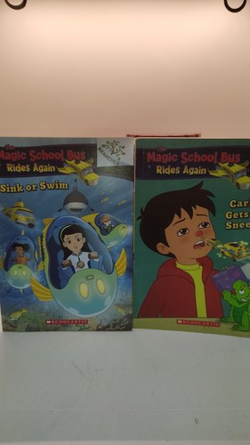 7 Kinder Kapitel Bücher WER WAR Magic School Bus Flat Stanley + Night Bird Konvolut - Bild 6 von 8