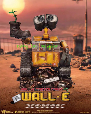 Beast Kingdom Studio Mc-074 Robot Wall·E 36.5cm Gift Model Statue Figure New Toy