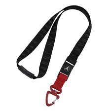 Jordan flight lanyard - NEW - Black/Red