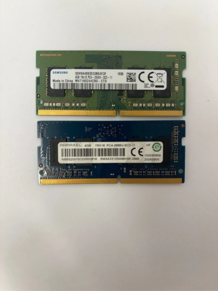 PC4-21300 (DDR4-2666) Bus Speed 4 GB Capacity per Module DDR4