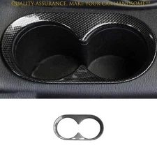 For Mazda 3 Axela 2014-2016 Carbon Fiber Center Console Water Cup Holder Panel