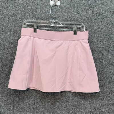 Aritzia TnAction Skort Women Large Pink Stretch Waist Athletic Tennis Mini Skirt