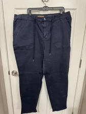 Judy Blue Garment Dyed High Waist Jogger Jeans 22W JB88813 Casual Stretch Cuff