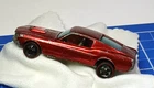 1967 Hot Wheels Redline Custom Mustang Original 16 Spectraflame Red Mattel USA