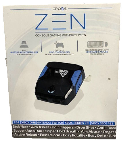 Crons Zen Console Controller Adapter PS5 PS4 Xbox Switch PC Gaming