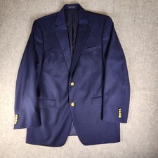 Lauren Ralph Lauren 42L Navy Blazer Sport Coat 100 Wool from Macy's Men's Store