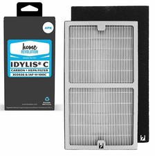 2 - C HEPA & Carbon Filters - Fits Idylis Air...