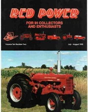 IHC McCormick Deering Pull type combines – Farmall M tractor - 1995 Red Power