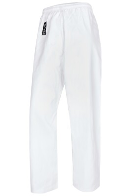 Karatehose Bushido Basic 8 oz weiß, einzelne Karate-Hose