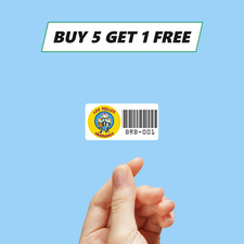 Los Pollos Hermanos asset tag Vinyl Sticker / Label / Badge / Logo 2 x 1in 866