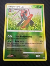 Pokemon TCG Kricketune 27/123 Rare Reverse Holo Mysterious Treasures LP