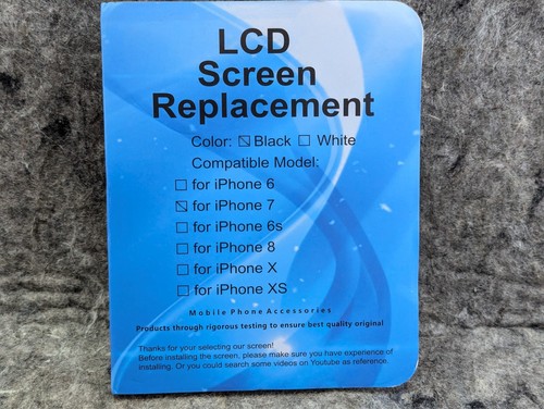 🔥New🔥 iPhone 7 A1660 A1778 Digitizer LCD Replacement Touch Screen + Tools (M) - Zdjęcie 2 z 6