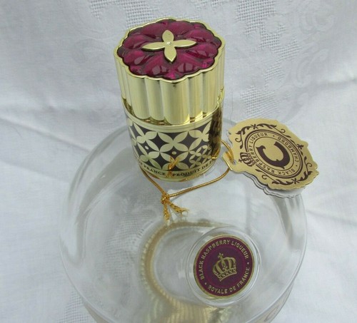 Chambord Black Raspberry Liqueur Bottle 750ml Empty with Cap and Recipe Tag - 第 1/7 張圖片