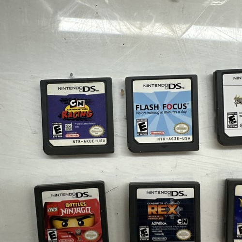 Nintendo DS games lot of 10 (cartridges only) And Mario Game Case - Picture 8 of 10
