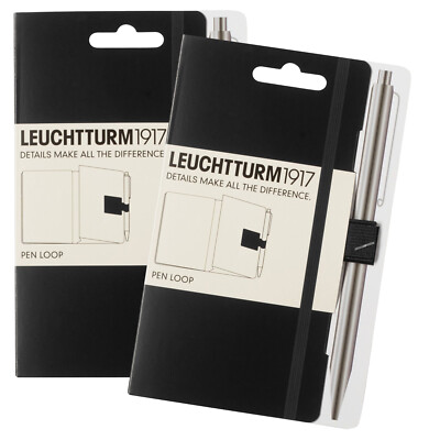 Leuchtturm1917 - schwarze Stiftschlaufe(n)