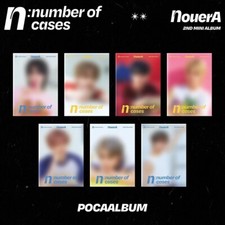 NOUERA [N: NUMBER OF CASES] 2nd Mini Album POCA 7 Ver SET/7 QR+21 Photo Card+etc