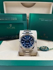Rolex Sky-Dweller Blue Dial Oyster Bracelet 336934 Pre-Owned 2023