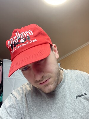 90s Hat Marlboro Racing Moto Cap Vintage (one Item) | eBay