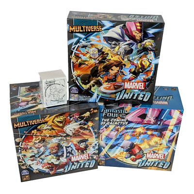 Marvel United Multiverse Herald Pledge CMON Kickstarter Exclusive Boardgame EN