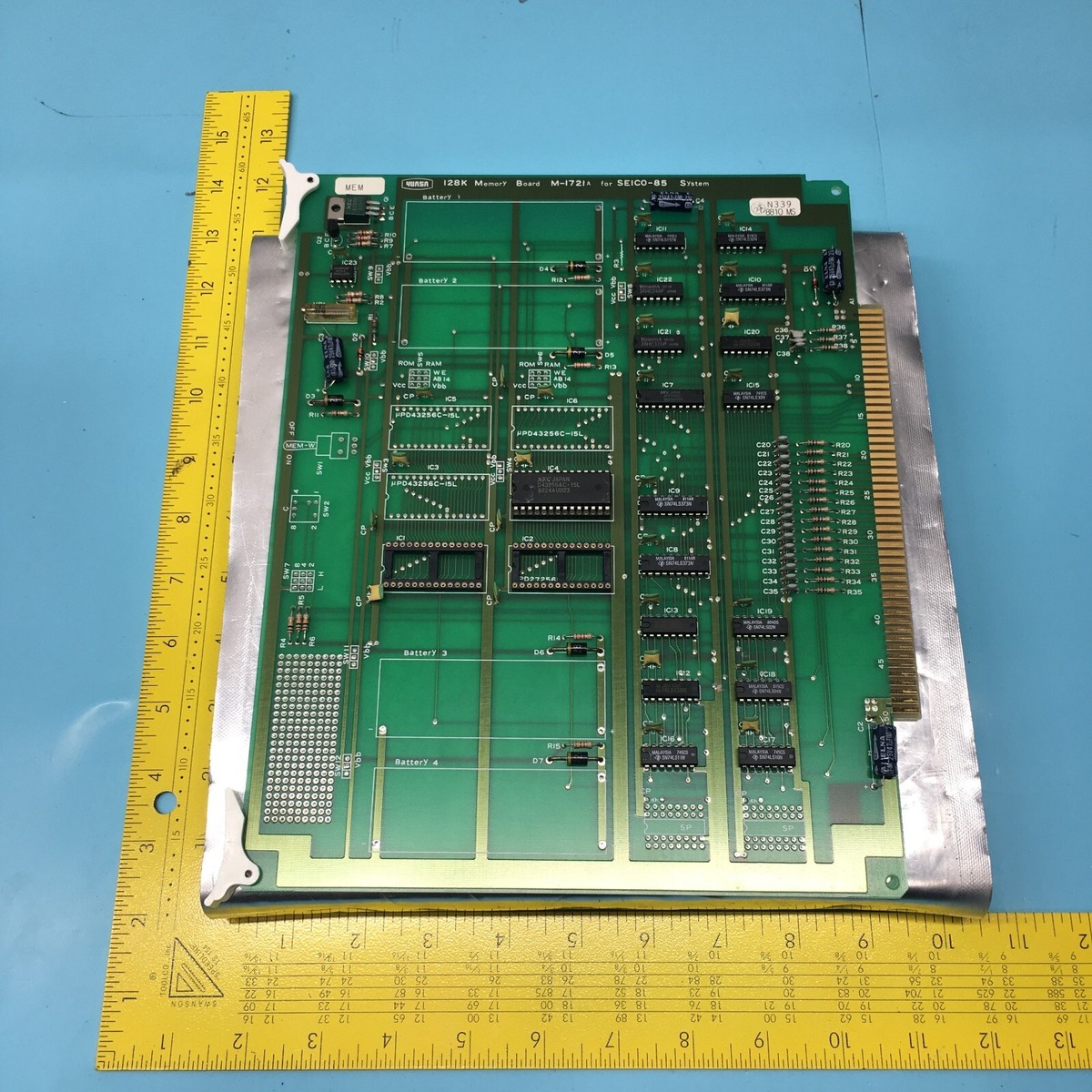 マザーボード Yuki.me YUASA M-1721A 128K MEMORY PCB BOARD FOR SEICO-85 SYSTEM, 129316 | eBay