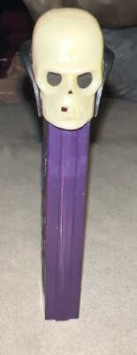 Vintage 1971 PEZ Purple Dr. Skull Skeleton NO FEET Yugoslavia | eBay