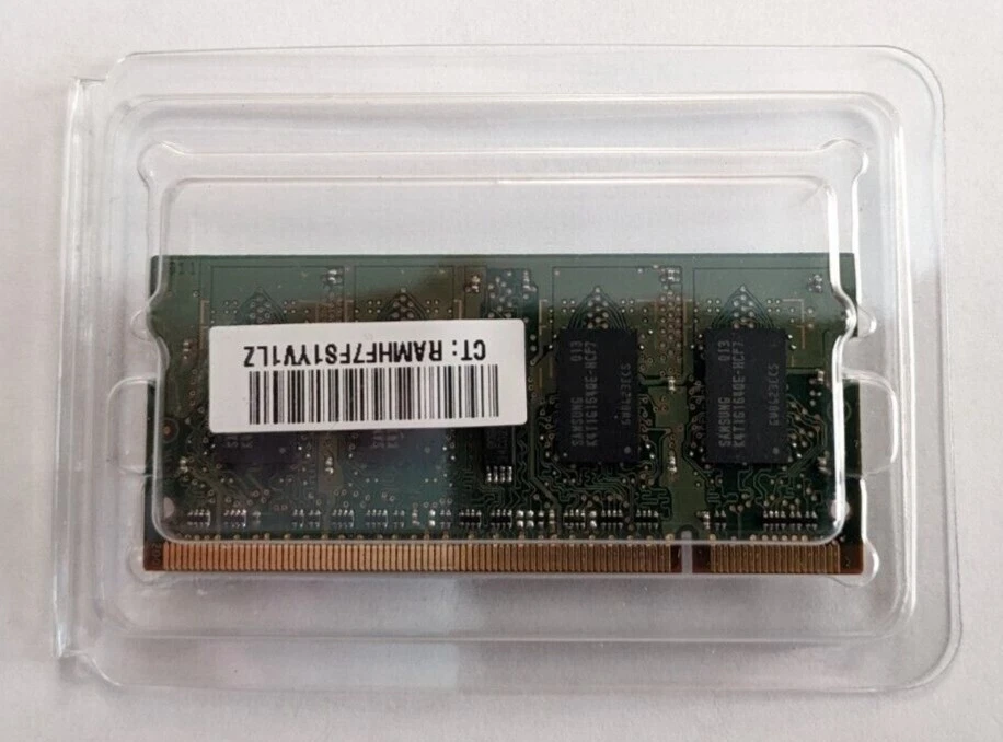 Dell Inspiron Vostro OEM Samsung 1GB PC2-6400 CL6 8C SODIMM M470T2864EH3-CF7 New - Image 2 of 3