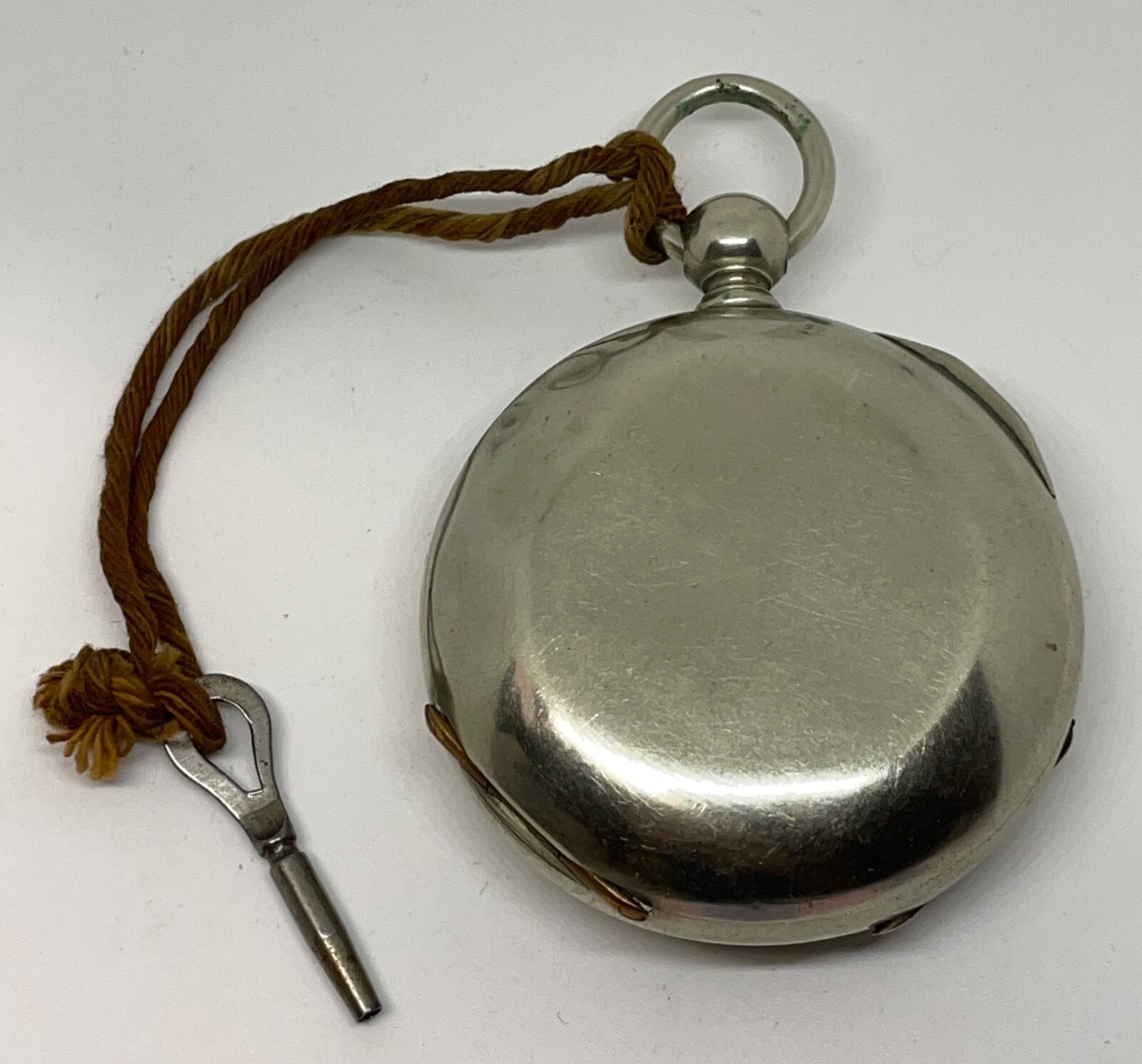 ELGIN POCKET WATCH 7 Jewels 18s 1880 Silveroid Runs but needs a Service